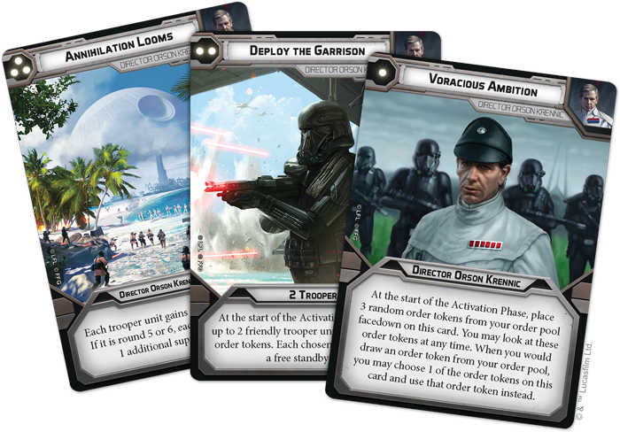 Star Wars : Legion - Director Orson Krennic Commander Expansion